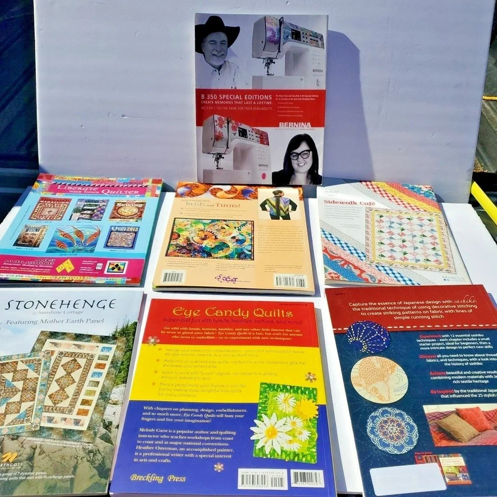 Sashiko Sourcebook‎ Patterns Projects Inspirations Briscoe Quilt Magazine lot 7